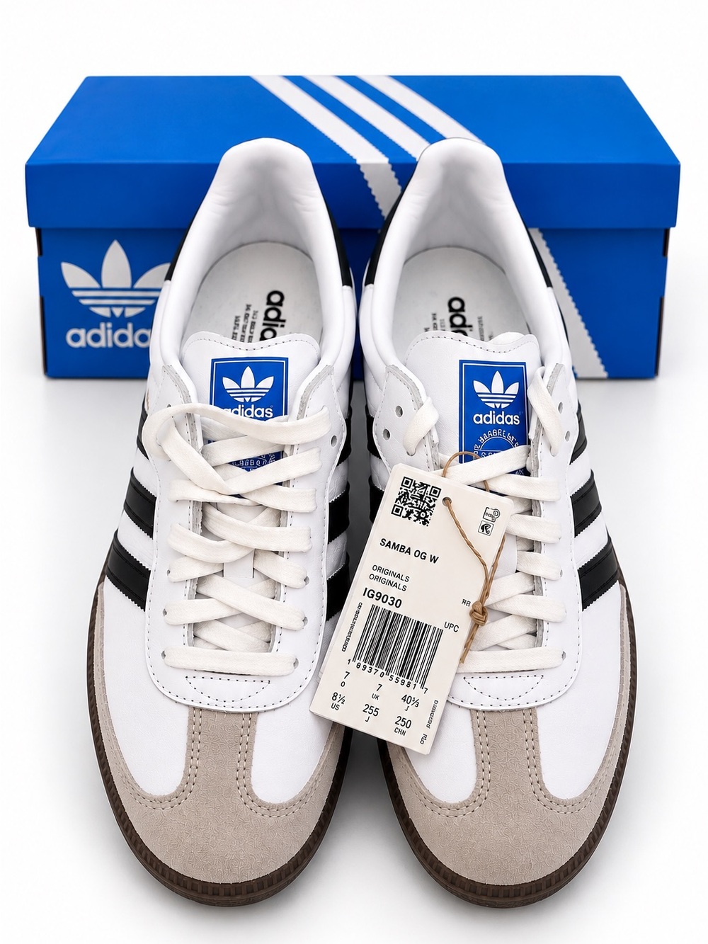 Adidas Samba OG W Women’s 8.5 White Black IG9030 NWT